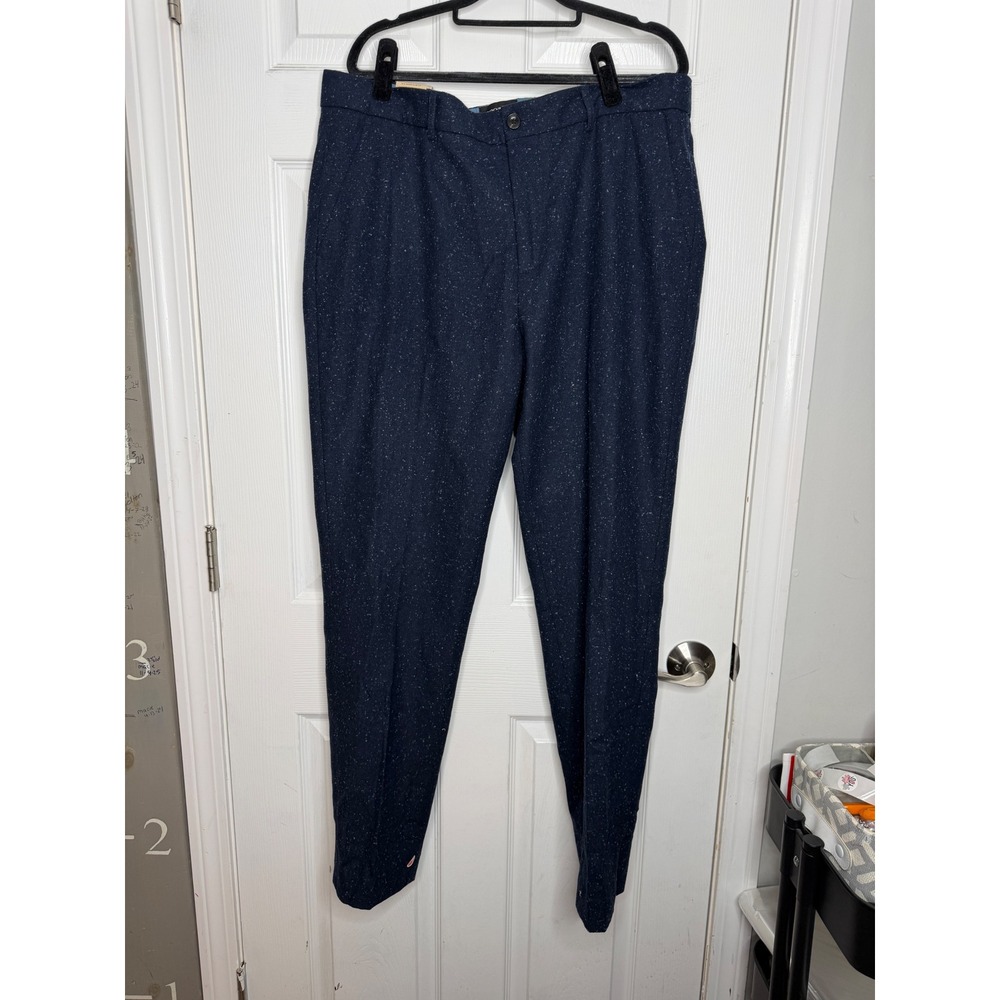 Scotch and Soda NWT Men's Mott Ultra Slim Fit Wool Blend Trousers Size 38/34